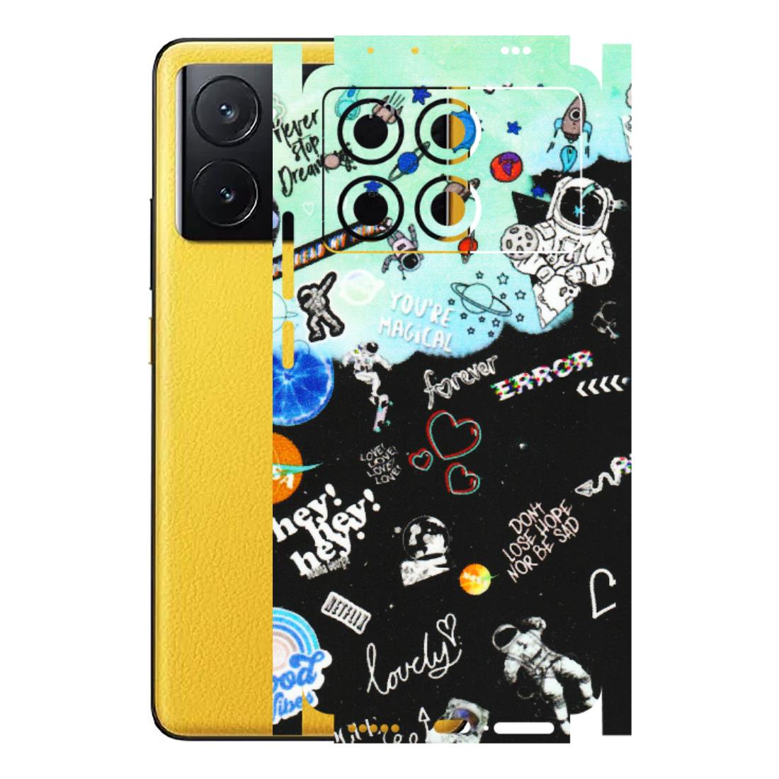 POCO Phone Skins (All Models) - Living In A Space Dream - Matte Finish (M-46) Poco X6 PRO (5G)