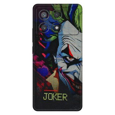 POCO Phone Skins (All Models) - Joker Dot Matrix - 3D Embossed Finish (L-08) Poco X6 PRO (5G)