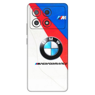 POCO Phone Skins (All Models) - BM Performance Car Lover - 3D Embossed Finish (L-10) Poco X6 PRO (5G)