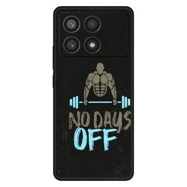 POCO Phone Skins (All Models) - Gym Lover - 3D Embossed Finish (L-127) Poco X6 PRO (5G)