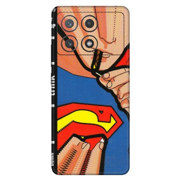POCO Phone Skins (All Models) - Superman Sutta - 3D Embossed Finish (L-130) Poco X6 PRO (5G)