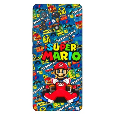 POCO Phone Skins (All Models) - Super Mario Kart - 3D Embossed Finish (L-140) Poco X6 PRO (5G)
