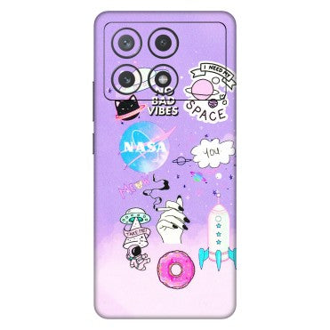 POCO Phone Skins (All Models) - I Need My Nasa   Skin - 3D Embossed Finish (L-149) Poco X6 PRO (5G)