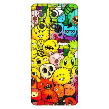 POCO Phone Skins (All Models) - Angry Funkies - 3D Embossed Finish (L-169) Poco X6 PRO (5G)