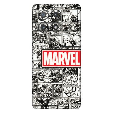 POCO Phone Skins (All Models) - Marvel Comic - 3D Embossed Finish (L-171) Poco X6 PRO (5G)