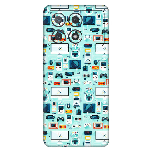 POCO Phone Skins (All Models) - Gadgets Doodle - 3D Embossed Finish (L-184) Poco X6 PRO (5G)