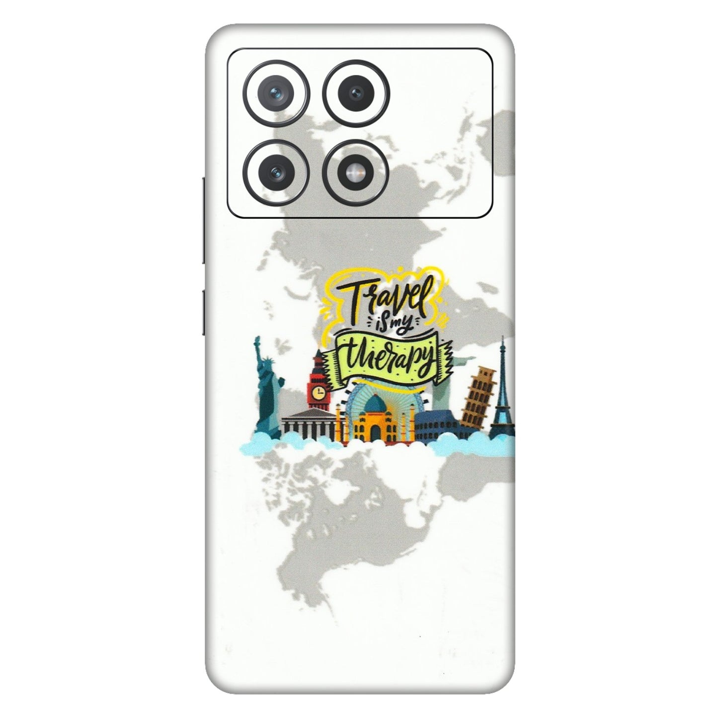 POCO Phone Skins (All Models) - Travel Therapy - 3D Embossed Finish (L-199) Poco X6 PRO (5G)