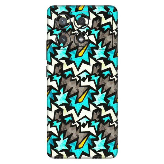 POCO Phone Skins (All Models) - Funky Zig Zag - 3D Embossed Finish (L-223) Poco X6 PRO (5G)