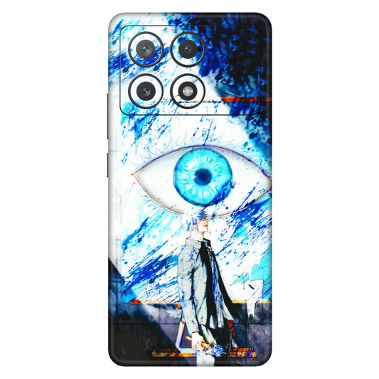 POCO Phone Skins (All Models) - Gojo Satoru evil eye - 3D Embossed Finish (L-239) Poco X6 PRO (5G)