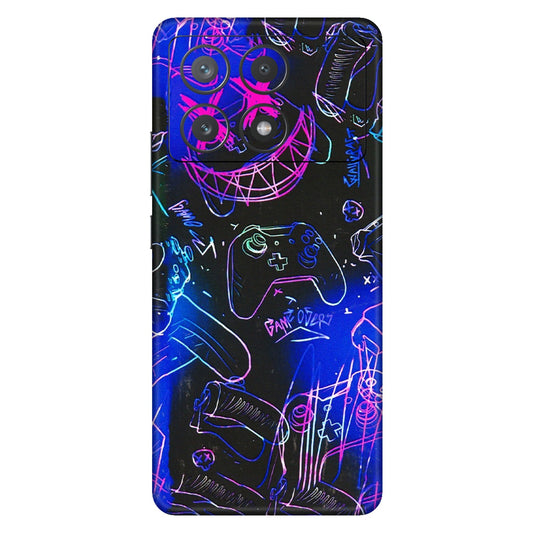 POCO Phone Skins (All Models) - Gamers Paradise - 3D Embossed Finish (L-258) Poco X6 PRO (5G)