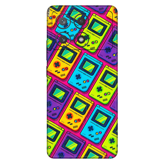 POCO Phone Skins (All Models) - Gameboy Colourful - 3D Embossed Finish (L-266) Poco X6 PRO (5G)