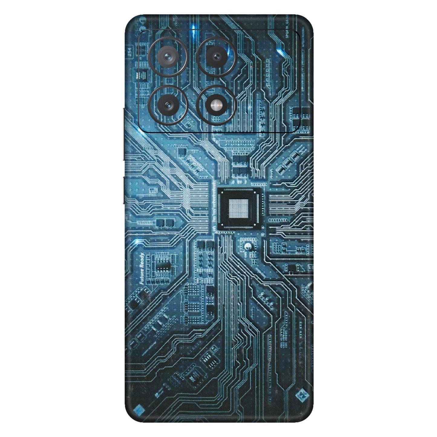 POCO Phone Skins (All Models) - Original Circuit - 3D Embossed Finish (L-267) Poco X6 PRO (5G)