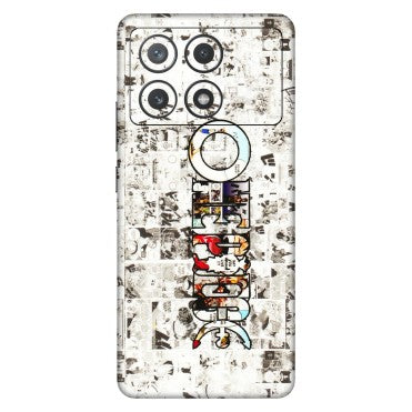POCO Phone Skins (All Models) - One Piece Manga - 3D Embossed Finish (L-26) Poco X6 PRO (5G)
