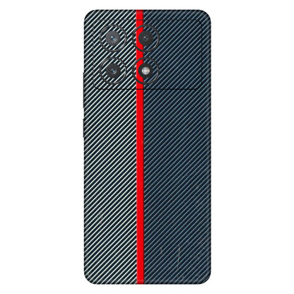 POCO Phone Skins (All Models) - Blue Sober Lines - 3D Embossed Finish (L-305) Poco X6 PRO (5G)