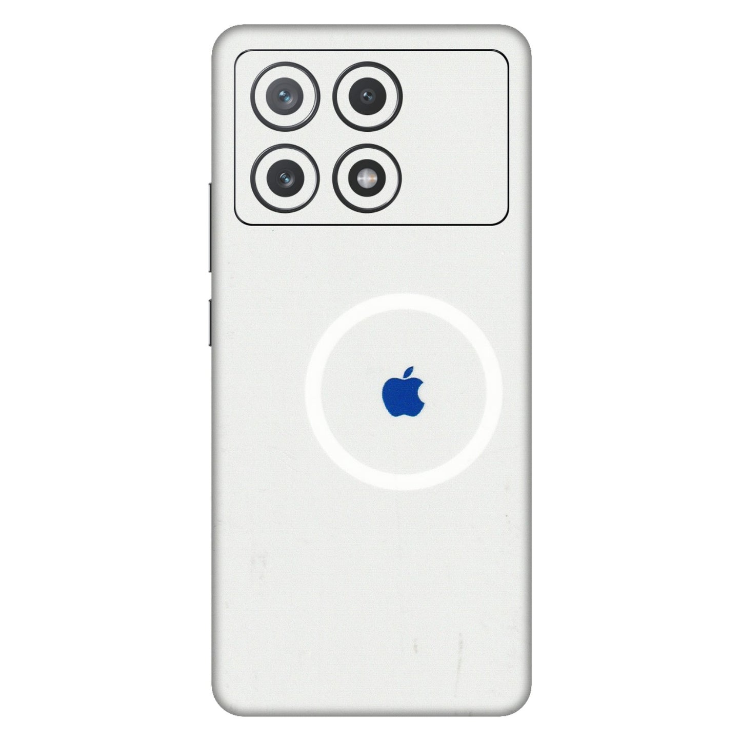 POCO Phone Skins (All Models) - iPhone Magsafe Logo - 3D Embossed Finish (L-320) Poco X6 PRO (5G)