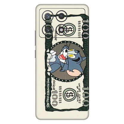 POCO Phone Skins (All Models) - Tom Hundred Dollar - 3D Embossed Finish (L-324) Poco X6 PRO (5G)