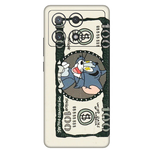 POCO Phone Skins (All Models) - Tom Hundred Dollar - 3D Embossed Finish (L-324) Poco X6 PRO (5G)