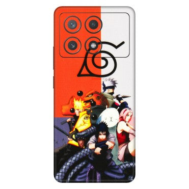 POCO Phone Skins (All Models) - Naruto Final Fight - 3D Embossed Finish (L-33) Poco X6 PRO (5G)