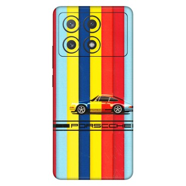 POCO Phone Skins (All Models) - Multicolour Porche - 3D Embossed Finish (L-39) Poco X6 PRO (5G)