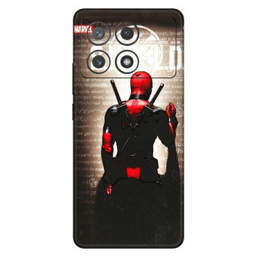 POCO Phone Skins (All Models) - Deadpool - 3D Embossed Finish (L-56) Poco X6 PRO (5G)