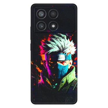 POCO Phone Skins (All Models) - Anime Cool Character - 3D Embossed Finish (L-59) Poco X6 PRO (5G)