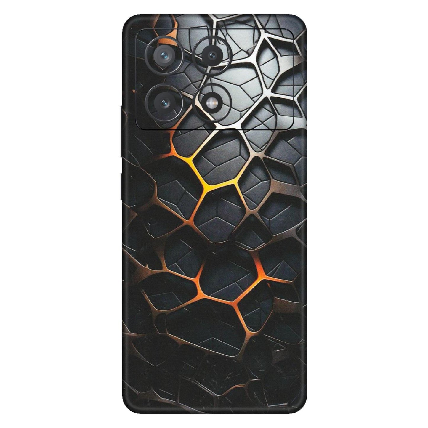 POCO Phone Skins (All Models) - New Abstract Graphite Tiles - Matte Finish (M-130) Poco X6 PRO (5G)