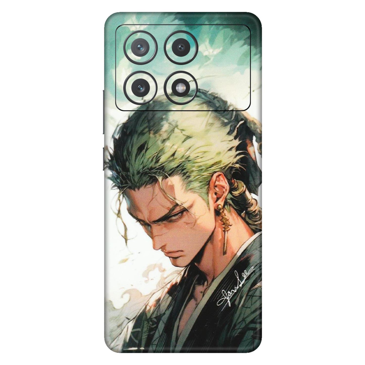 POCO Phone Skins (All Models) - New Roronoa Zoro One Picece Anime - Matte Finish (M-140) Poco X6 PRO (5G)