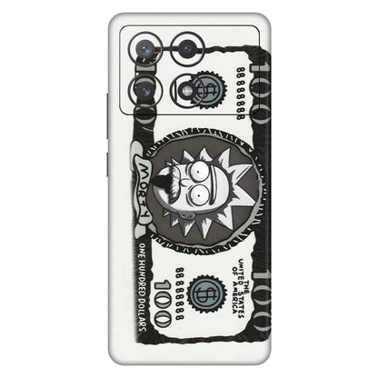 POCO Phone Skins (All Models) - Rick And Morty Hundred Dollar Anime - Matte Finish (M-161) Poco X6 PRO (5G)