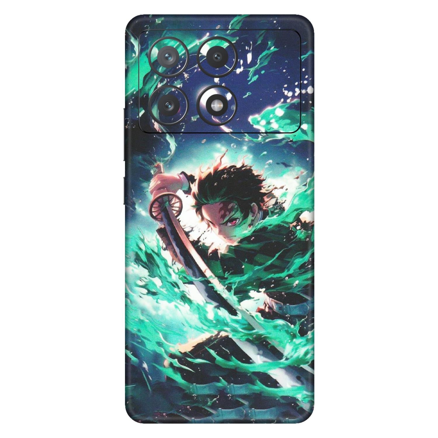 POCO Phone Skins (All Models) - Sword Fighter Anime - Matte Finish (M-29) Poco X6 PRO (5G)