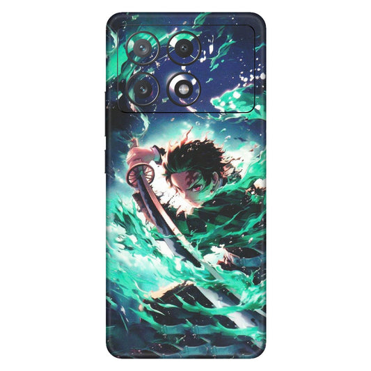 POCO Phone Skins (All Models) - Sword Fighter Anime - Matte Finish (M-29) Poco X6 PRO (5G)