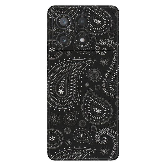 POCO Phone Skins (All Models) - Black Sober Kerry - Matte Finish (M-37) Poco X6 PRO (5G)
