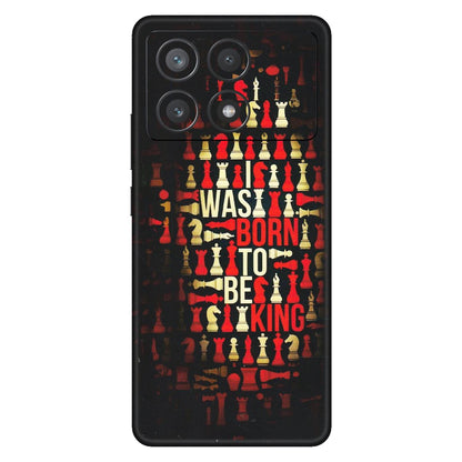 POCO Phone Skins (All Models) - Born To Be King - Matte Finish (M-73) Poco X6 PRO (5G)