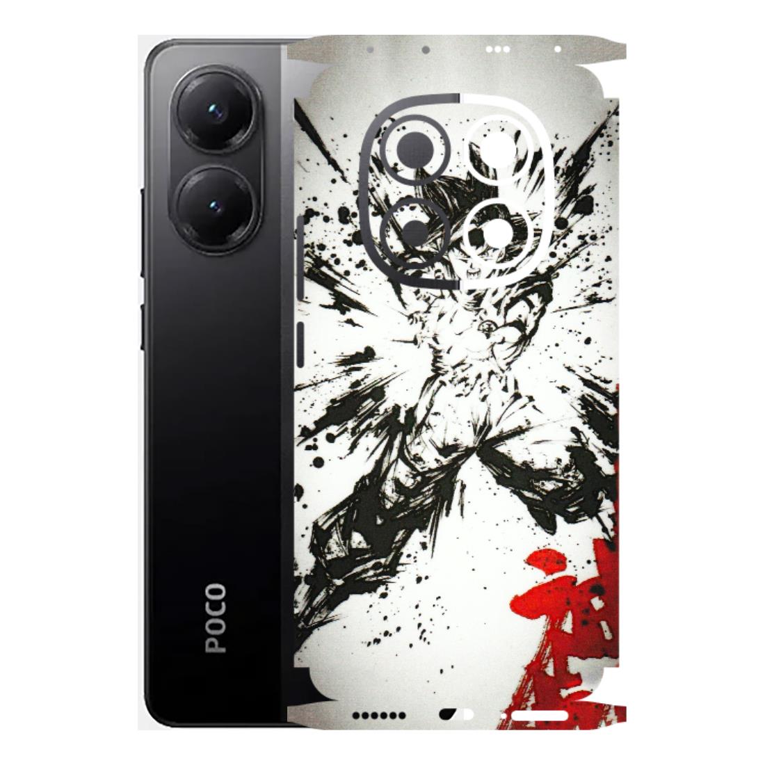 POCO Phone Skins (All Models) - DBZ - 3D Embossed Finish (L-206) Poco X7 5G