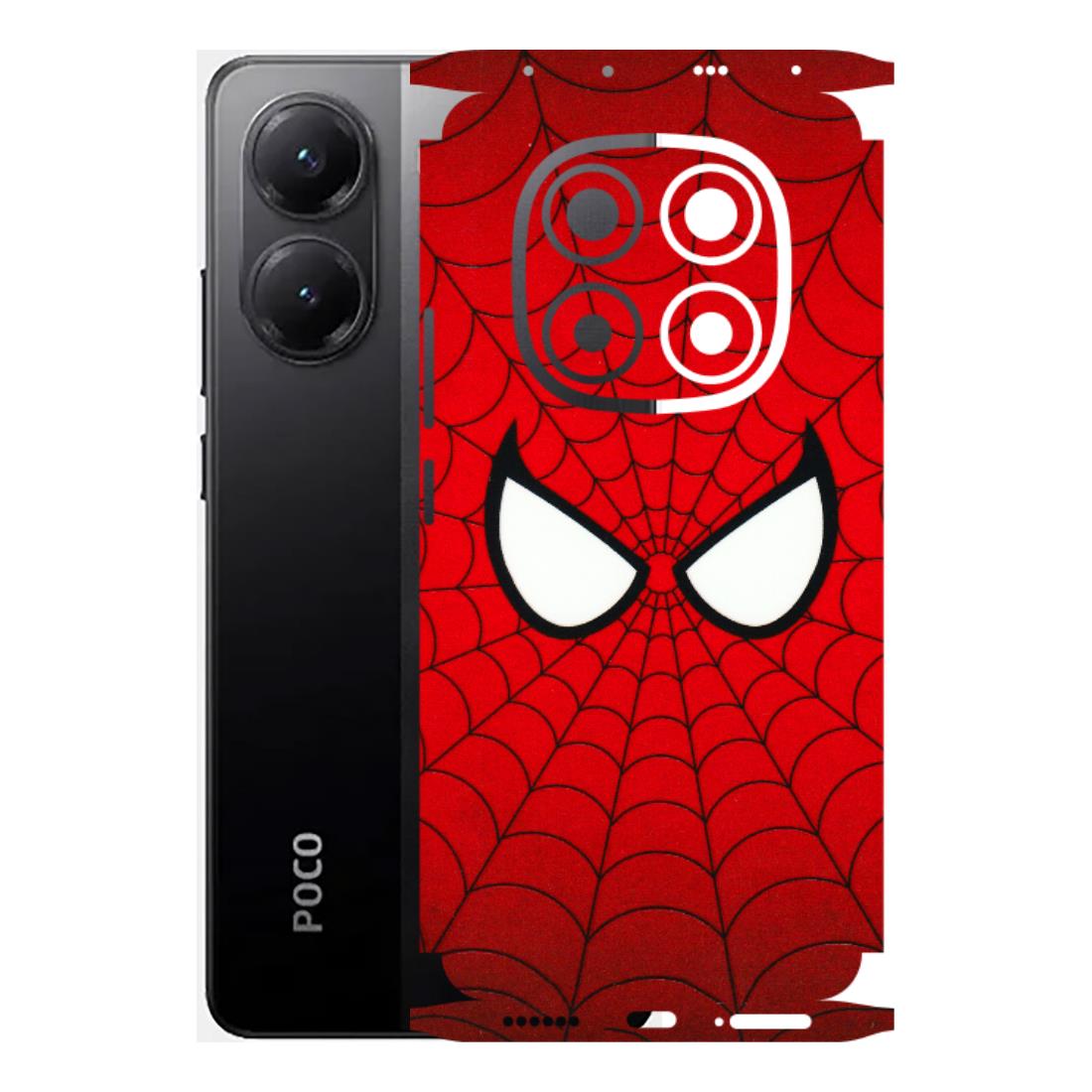 POCO Phone Skins (All Models) - Spidey Eyes - 3D Embossed Finish (L-257) Poco X7 5G
