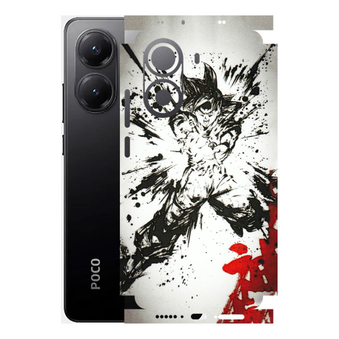 POCO Phone Skins (All Models) - DBZ - 3D Embossed Finish (L-206) Poco X7 PRO
