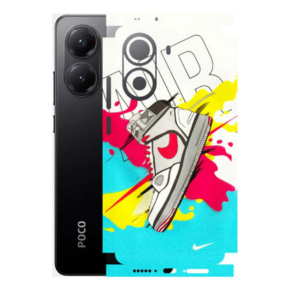 POCO Phone Skins (All Models) - Sneaker - 3D Embossed Finish (L-207) Poco X7 PRO