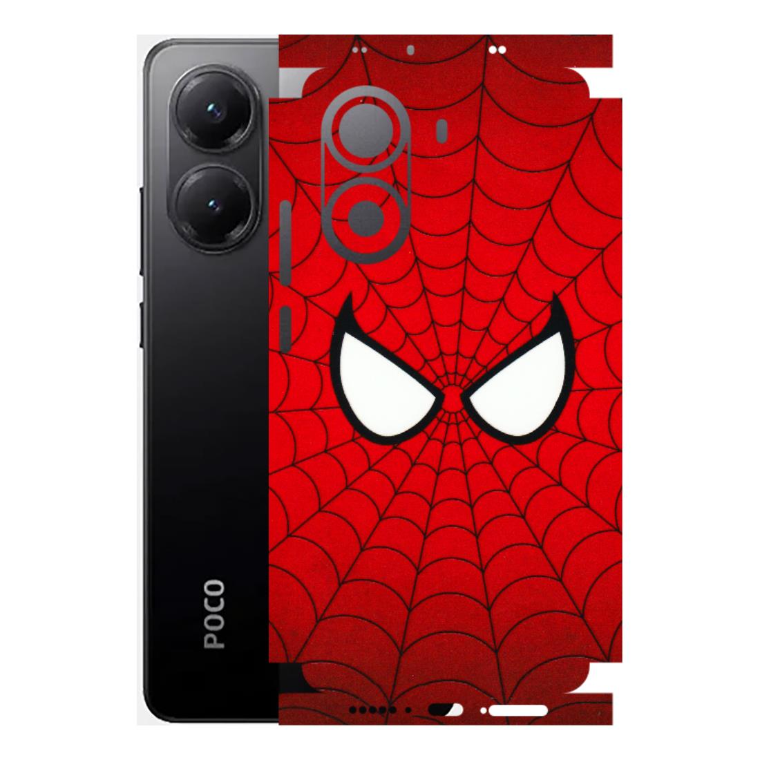 POCO Phone Skins (All Models) - Spidey Eyes - 3D Embossed Finish (L-257) Poco X7 PRO