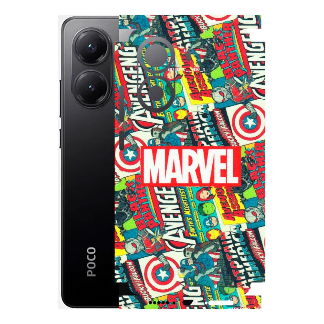 POCO Phone Skins (All Models) - Marvel Comic Lover - Matte Finish (M-30) Poco X7 PRO