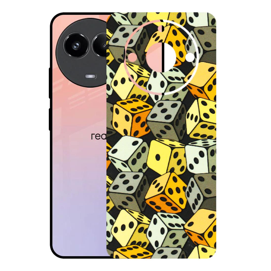 Realme Phone Skins (All Models) - Dices Of Life - 3D Embossed Finish (L-04) Realme 11 (5G)