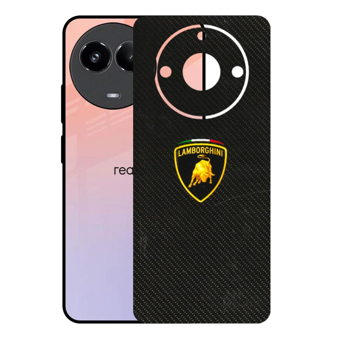 Realme Phone Skins (All Models) - Dotted Lambo - 3D Embossed Finish (L-105) Realme 11 (5G)