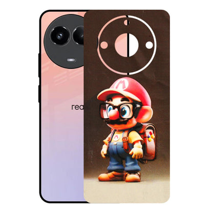 Realme Phone Skins (All Models) - Little Mario - 3D Embossed Finish (L-119) Realme 11 (5G)