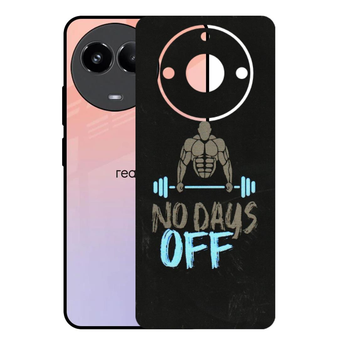 Realme Phone Skins (All Models) - Gym Lover - 3D Embossed Finish (L-127) Realme 11 (5G)