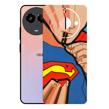 Realme Phone Skins (All Models) - Superman Sutta - 3D Embossed Finish (L-130) Realme 11 (5G)