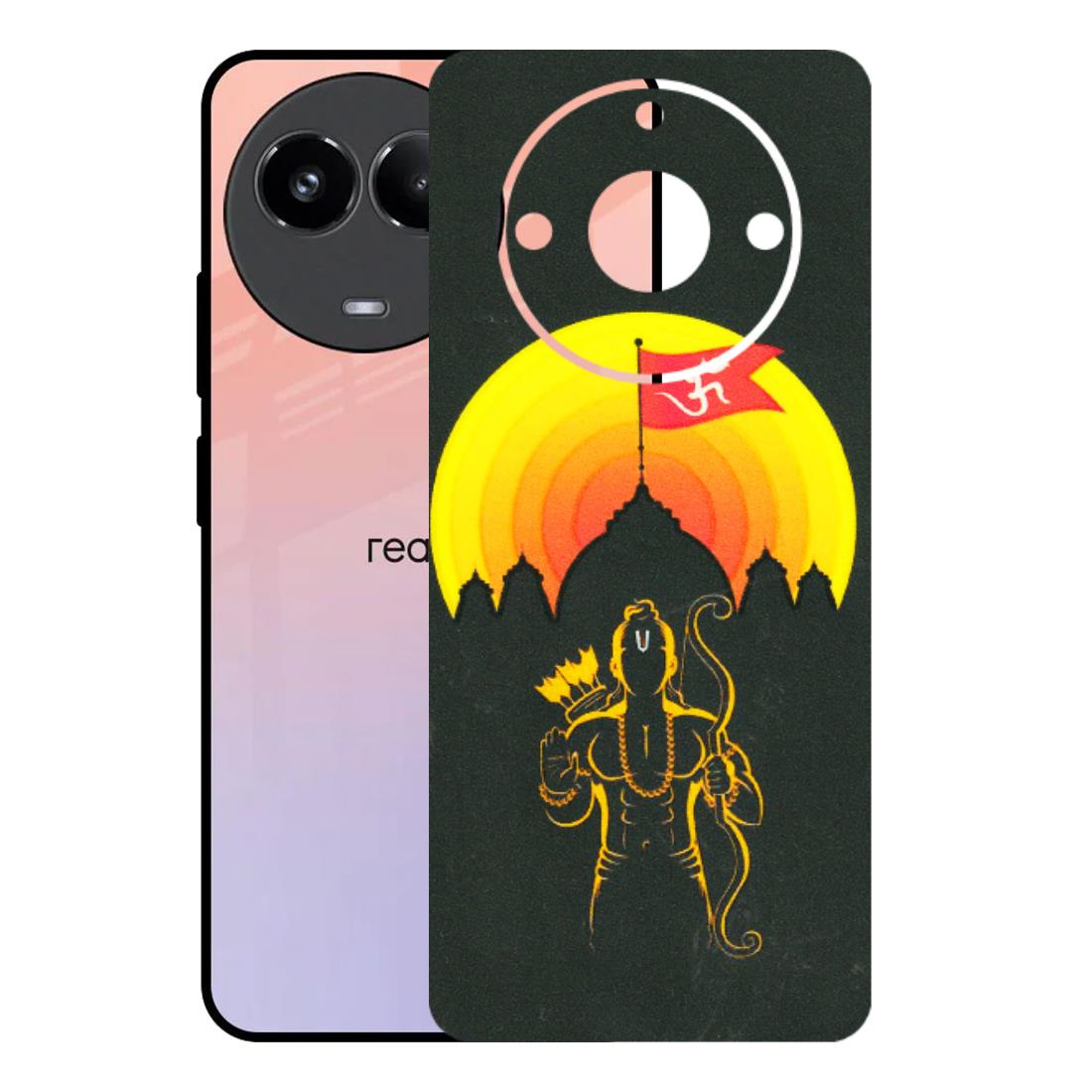 Realme Phone Skins (All Models) - Lord Ram - 3D Embossed Finish (L-132) Realme 11 (5G)
