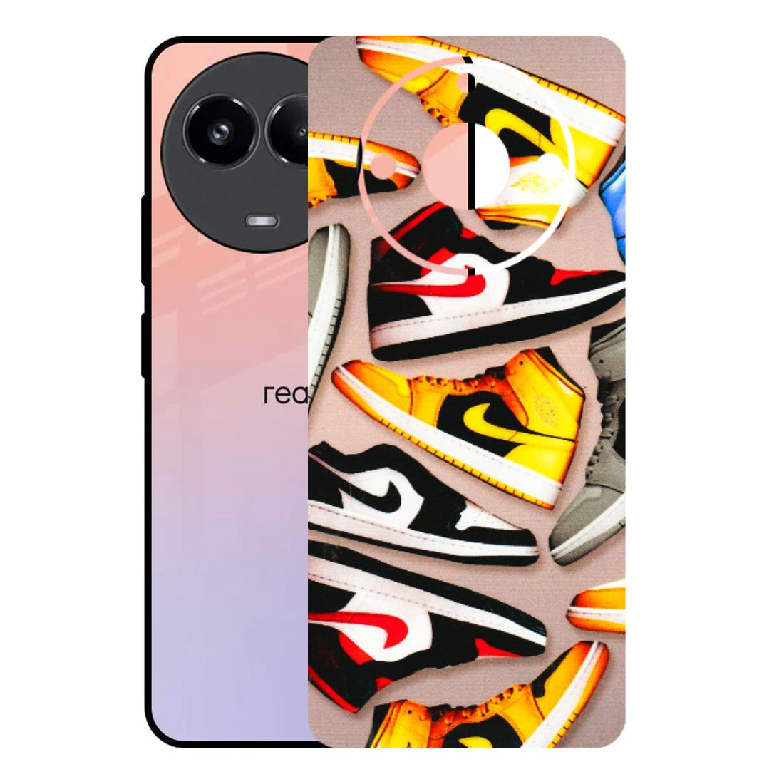 Realme Phone Skins (All Models) - Sneaker Lover - 3D Embossed Finish (L-135) Realme 11 (5G)