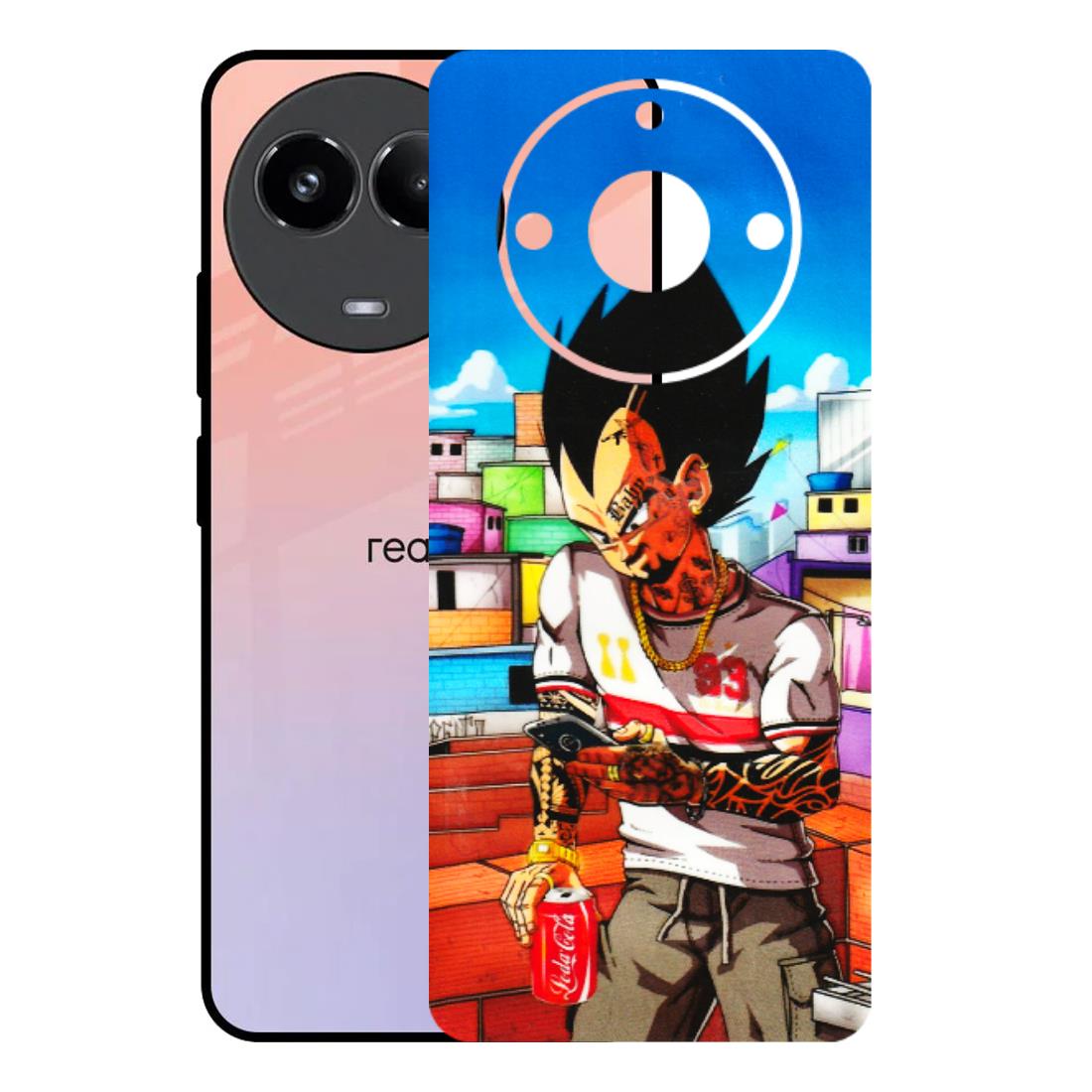 Realme Phone Skins (All Models) - Vegeta - 3D Embossed Finish (L-136) Realme 11 (5G)