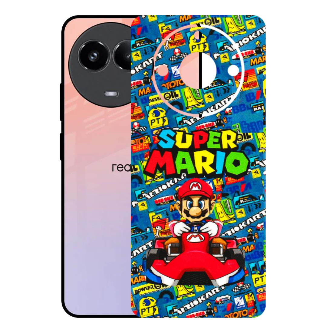 Realme Phone Skins (All Models) - Super Mario Kart - 3D Embossed Finish (L-140) Realme 11 (5G)