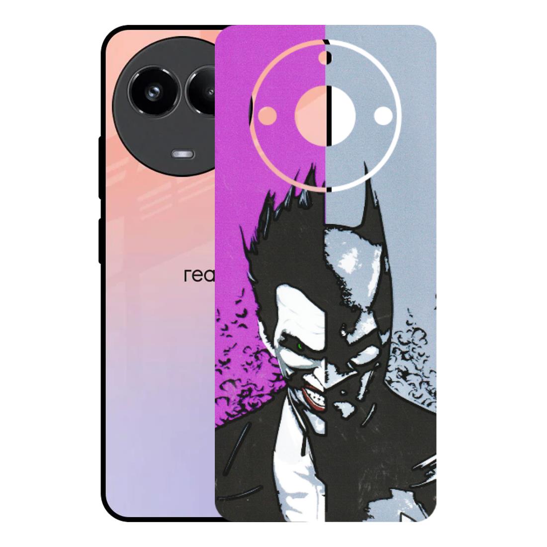 Realme Phone Skins (All Models) - Batman & Joker - 3D Embossed Finish (L-143) Realme 11 (5G)