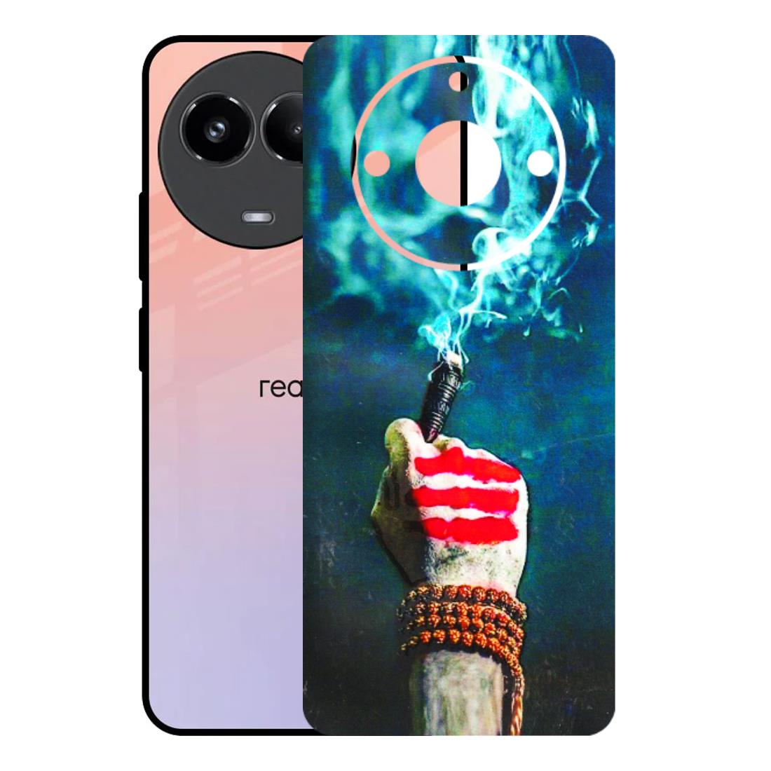 Realme Phone Skins (All Models) - Mahadev Bhakt - 3D Embossed Finish (L-146) Realme 11 (5G)