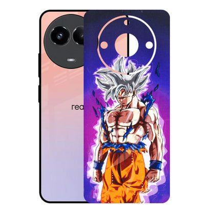 Realme Phone Skins (All Models) - Goku Purple Anime - 3D Embossed Finish (L-147) Realme 11 (5G)